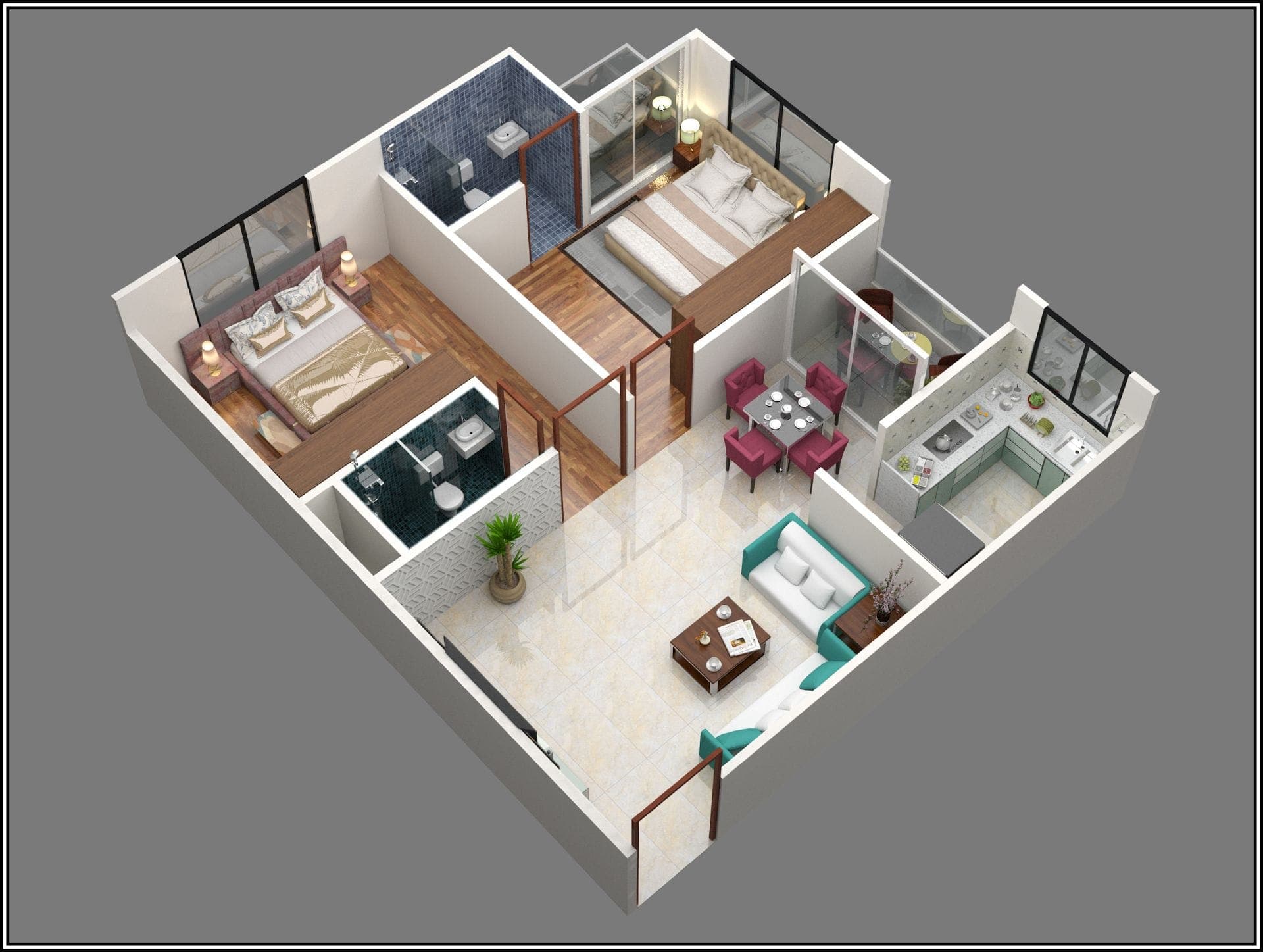 2 BHK Premium — view 3