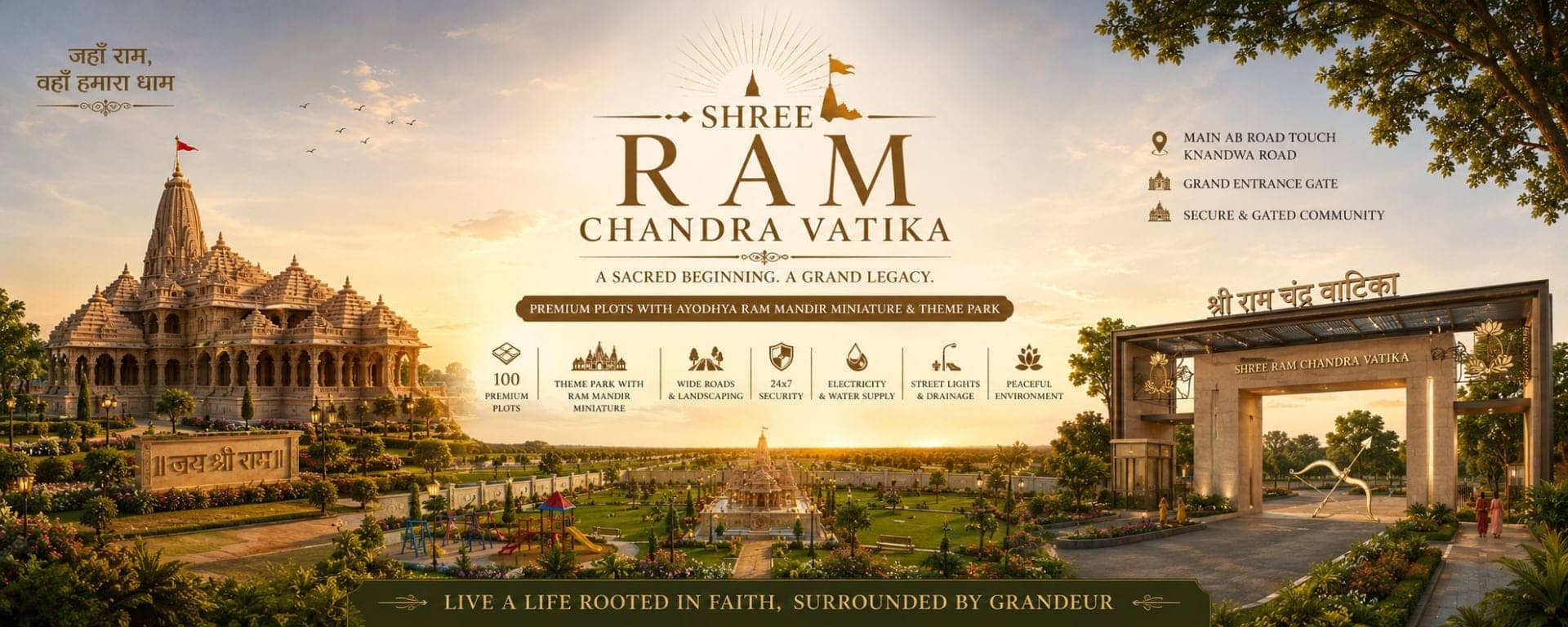 Shri Ram Chandra Vatika — about